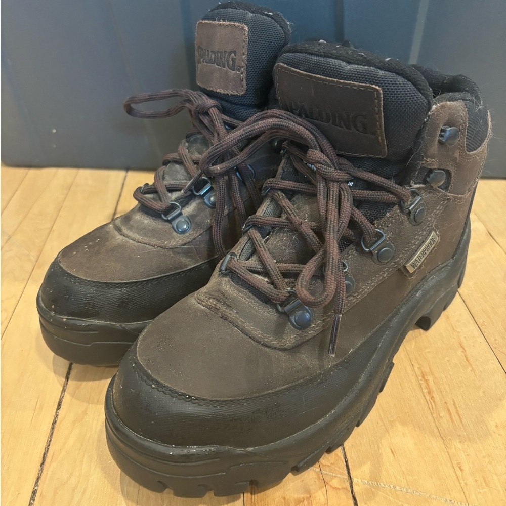 Spalding Brown/Black Hiking Boots